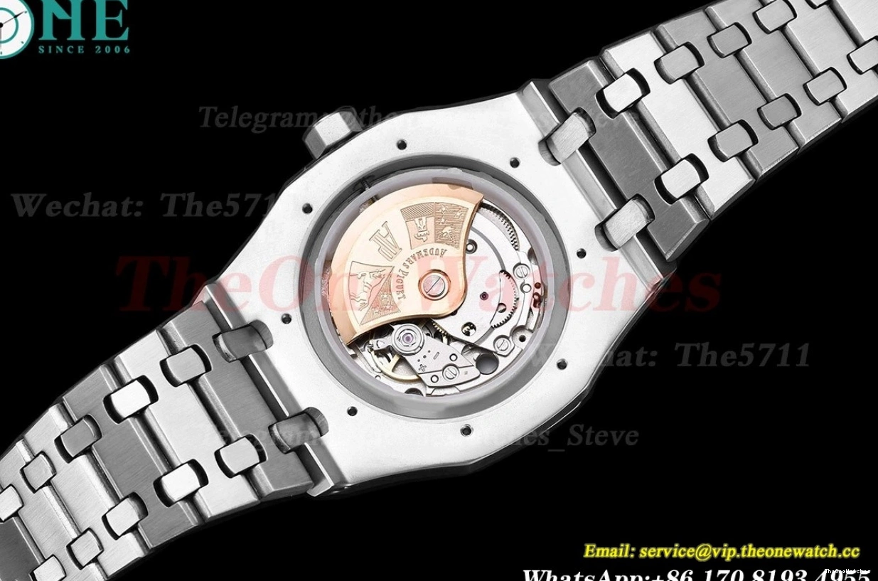 41mm Royal Oak 15400 GDF White SS MY8215 Dial SS 1231